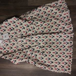 BNWT Hanna Andersson Gnome Nightgown size 140